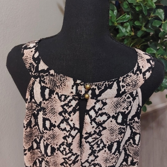 Speed Limit MPH Animal Print Flowy Women's Maxi Dress Size 1X - Picture 6 of 13